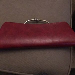 Aldo clutch with crossbody chain